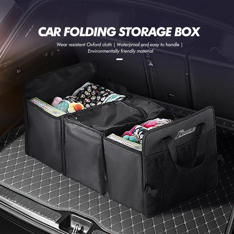 Органайзер в багажник автомобиля изолированная сумка для фруктов и пищевых