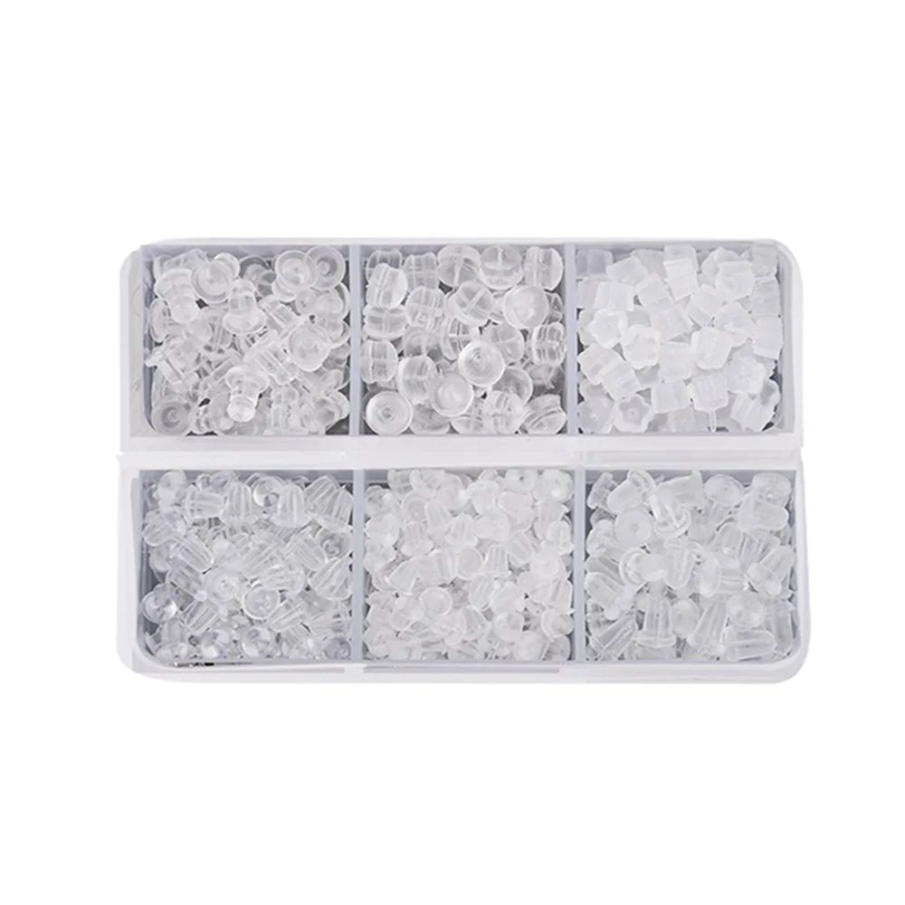 Soft Silicone Rubber Earring Back Stoppers For Stud Earring DIY Earring Findings Accessories Multi-Style Ear Plug