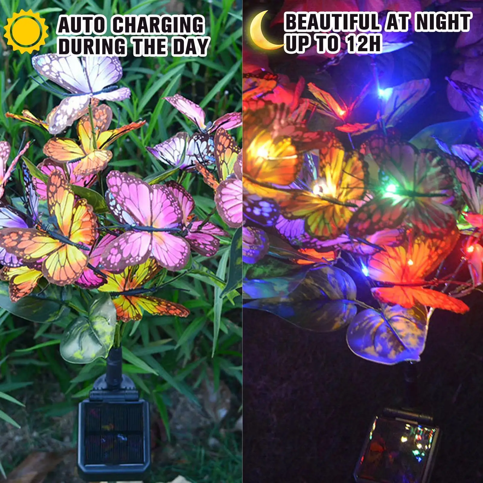 

Led Solar Powered Fairy Lights Outdoor Garden Holiday Christmas Decoration Lamp Waterproof For Garden Lawn L W3q6