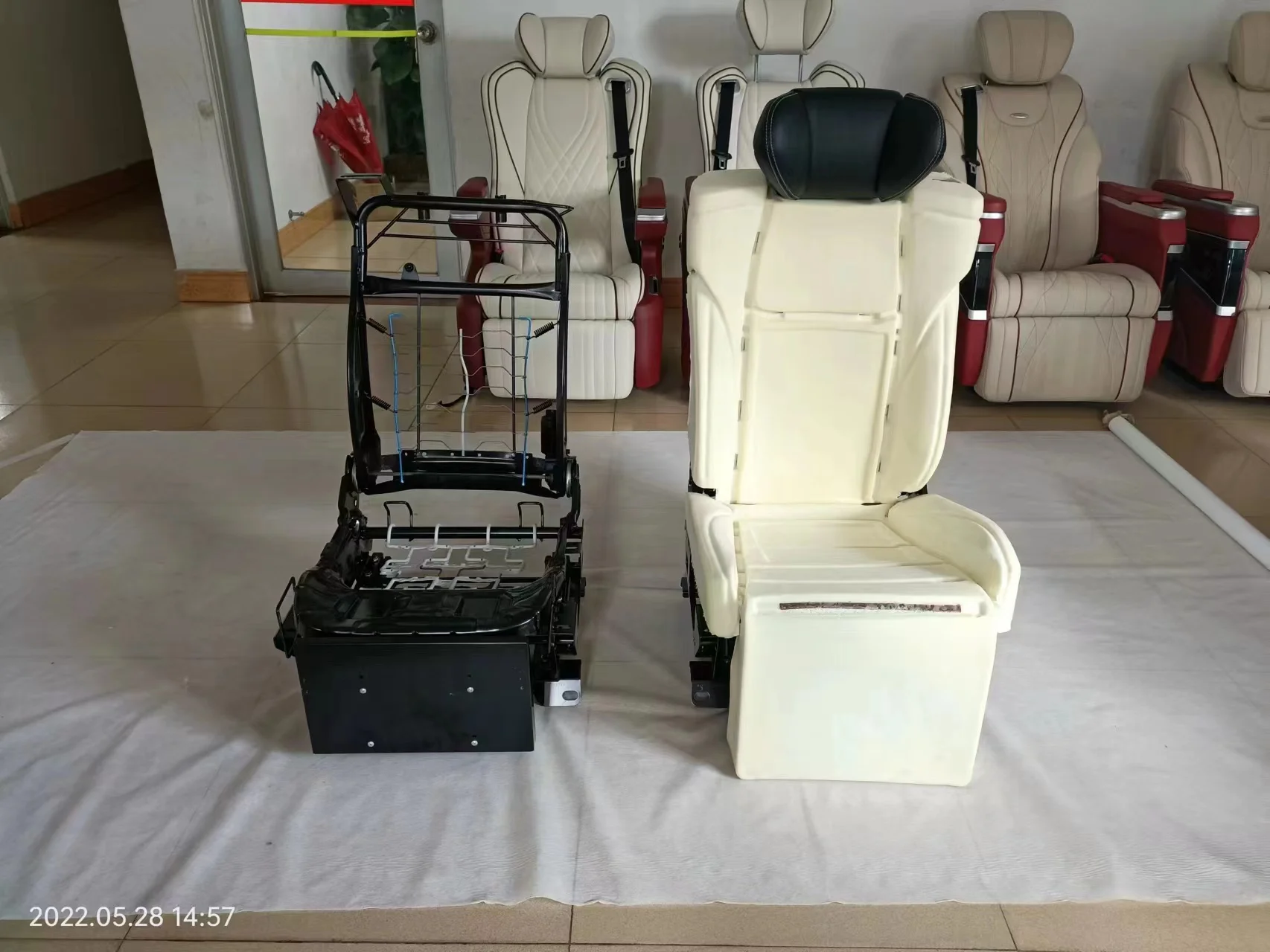 Индивидуальная заводская цена кресло для электромобиля роскошное сиденье