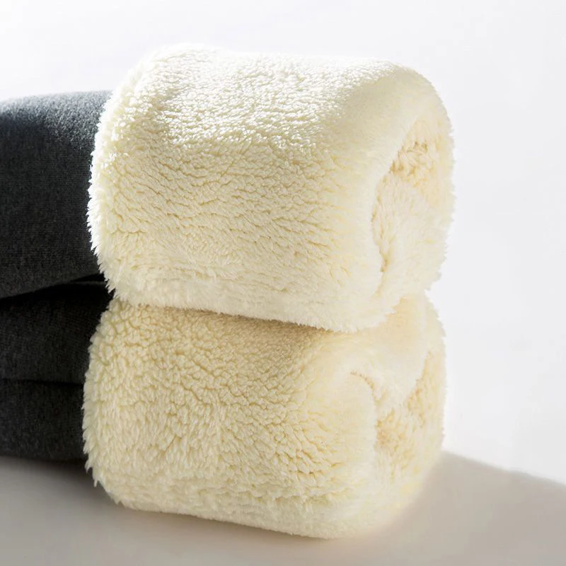 Thick Fleece Lined Leggings Women Tights Keep Warm Velvet Pantyhose Woman Stretchy Stockings Women's Tights Winter Thermal Pants