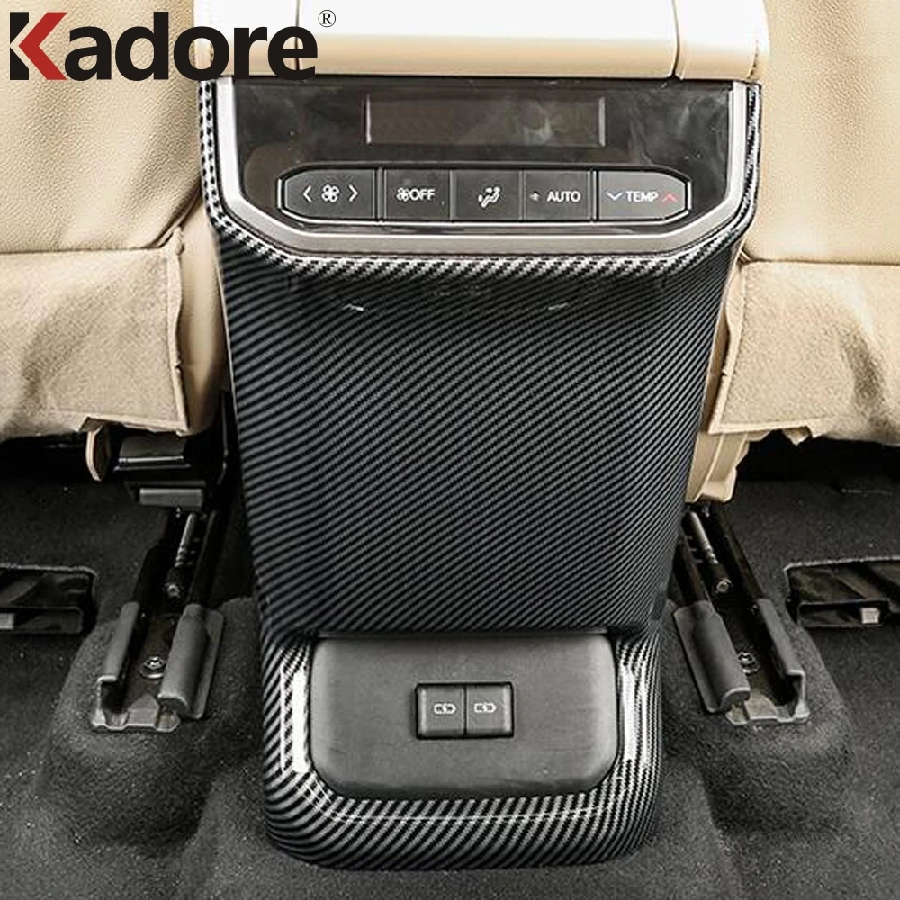 

Задний подлокотник, Крышка вентиляционного отверстия для Toyota Highlander Hybrid 2021 2022 AC, выходная панель, отделка, декоративная рамка, аксессуары для...