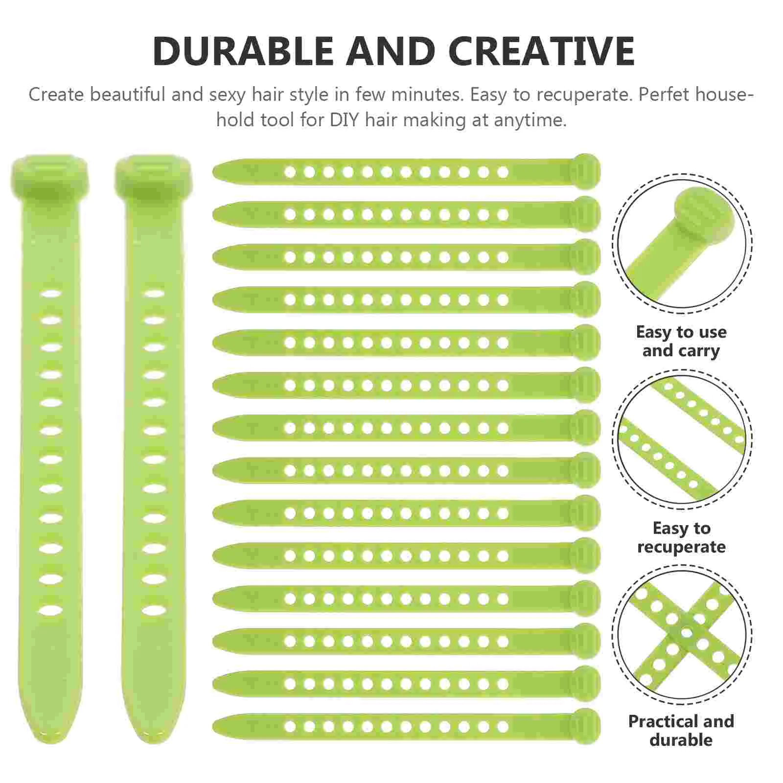 50 шт. полоски для завивки волос ролики бигуди объема домашние щипцы укладки