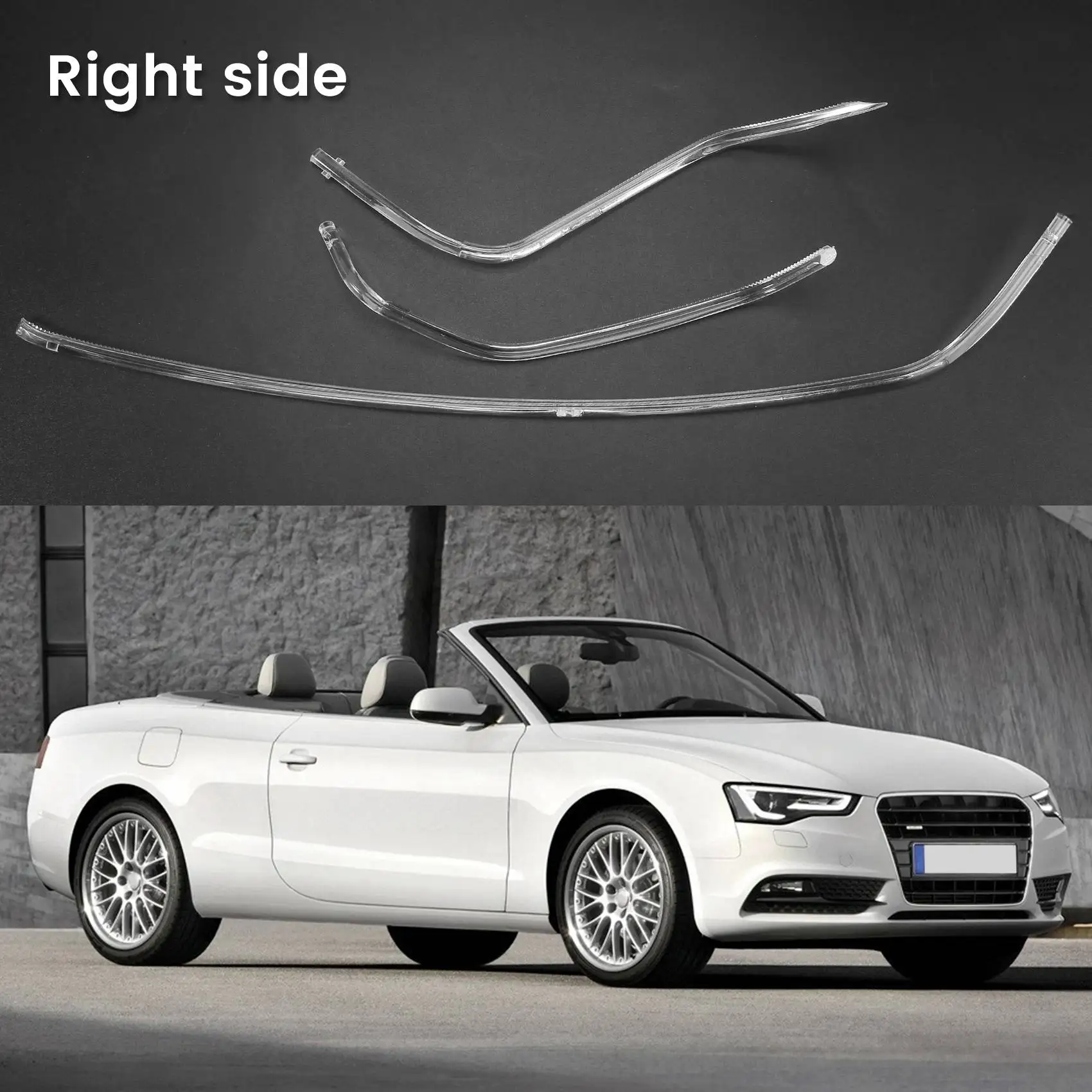 

Car Daytime Running Light Strip for Audi A5 S5 DRL Light Guide Plate Daytime Running Lights Tube Right