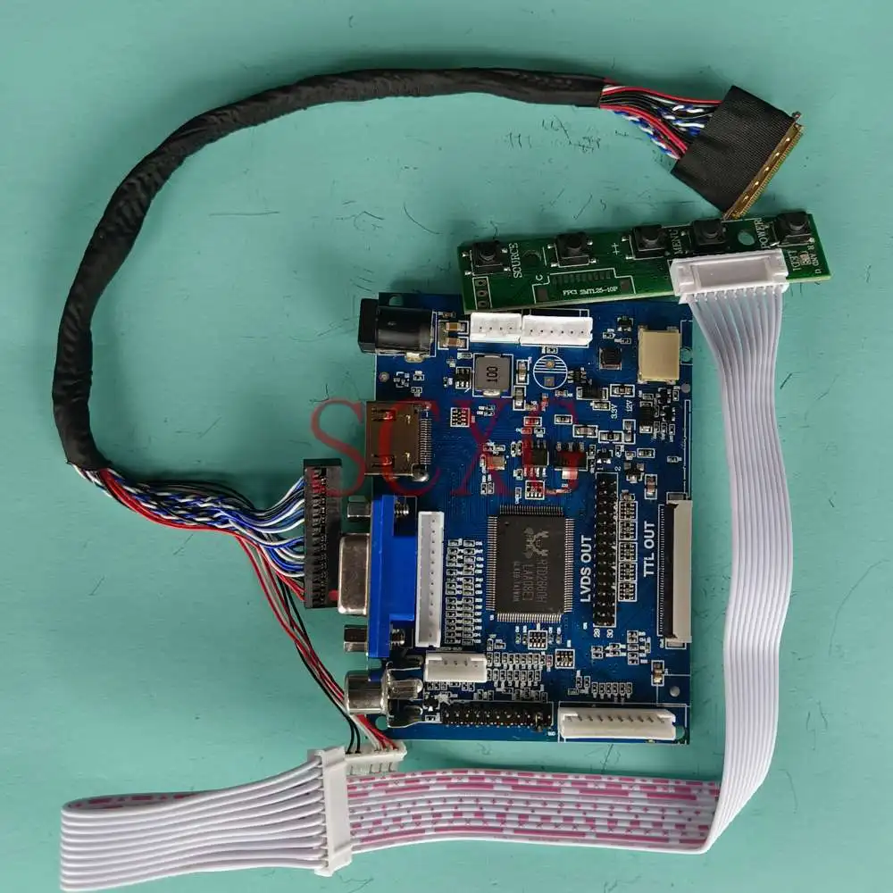 

For LTN173KT01-A01 Kit DIY Laptops VGA+2AV+HDMI-Compatible 40 Pin LVDS 1600*900 17.3" LCD Matrix Controller Board