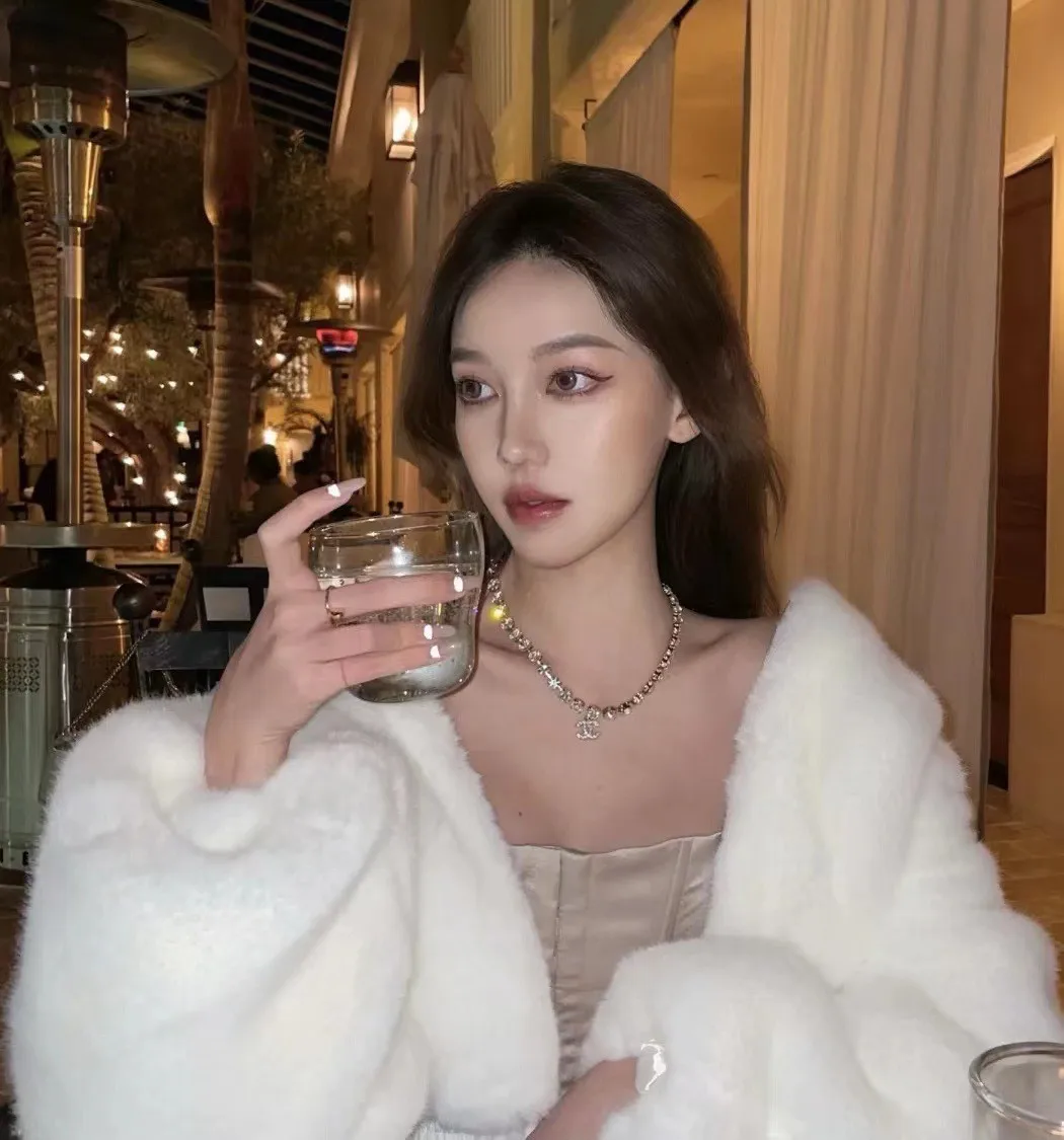 Модное шерстяное пальто в европейском и американском стиле женское тонкое