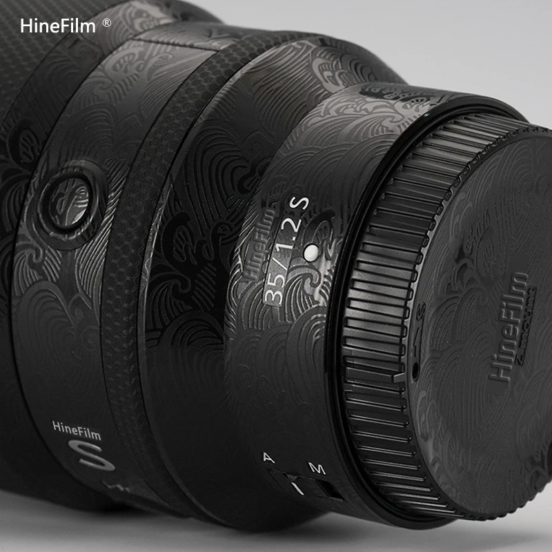 Фото Hinefilm Skin для Nikkor Z 35 1.2 Наклейка для объектива Nikon Z 35 мм f/1.2 S Обертка объектива Z35F1.2S Наклейка 35 f1.2 s Кожа объектива №3
