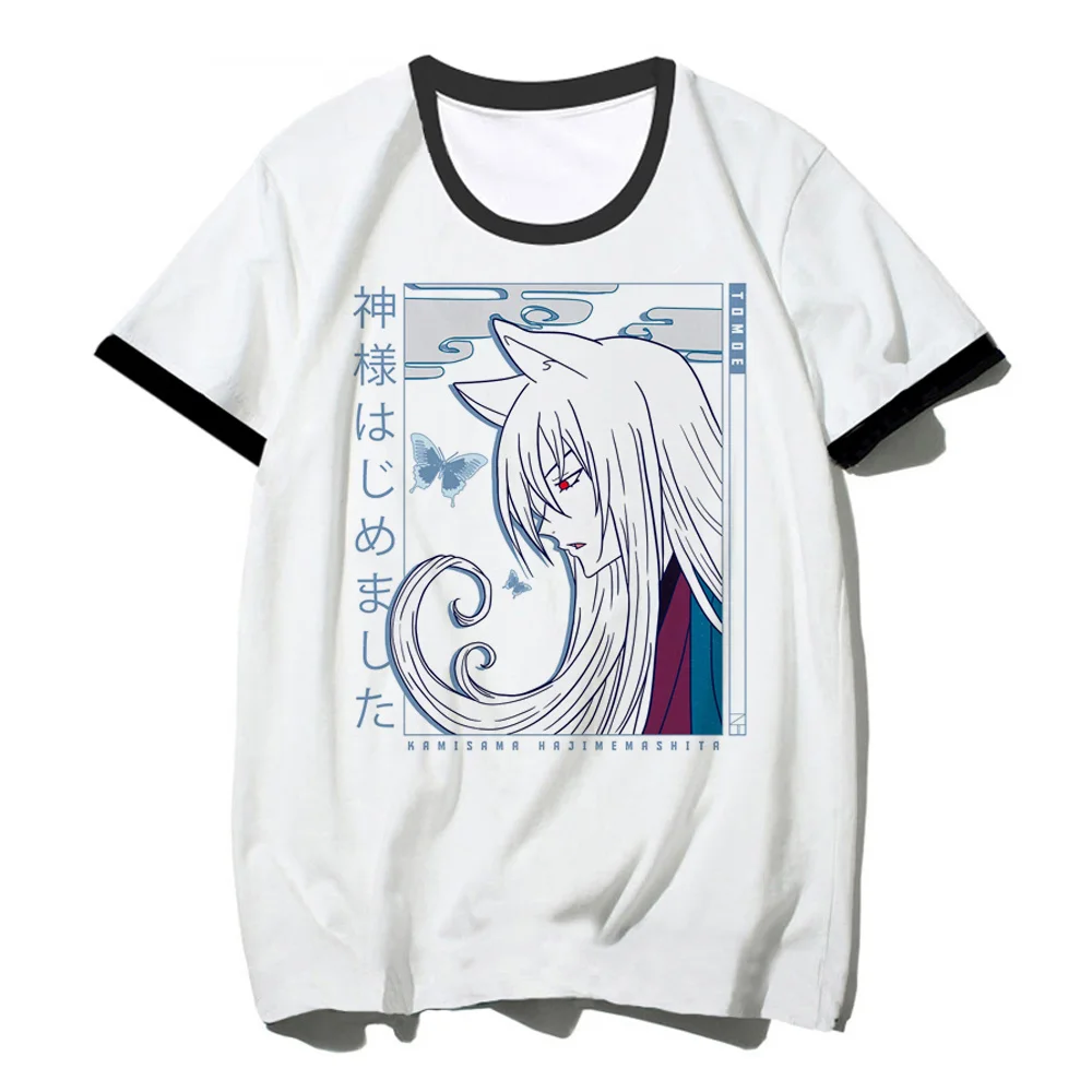 

Женская футболка Tomoe Kamisama Kiss Y2K, японская футболка Харадзюку, женская одежда из аниме