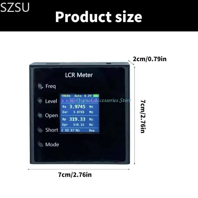 SZSU Advanced Meter Resistance Compacitance емкости тест непрерывности тестирования компонентов для техников и студентов (art.: 3920d0aa2cc27) - 3920d0aa2cc27