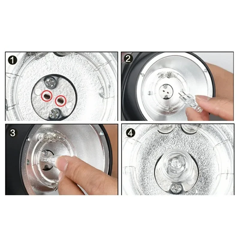 Для Godox 75 Вт 220 В лампа-вспышка для фотостудии Компактная вспышка стробоскопа K150A