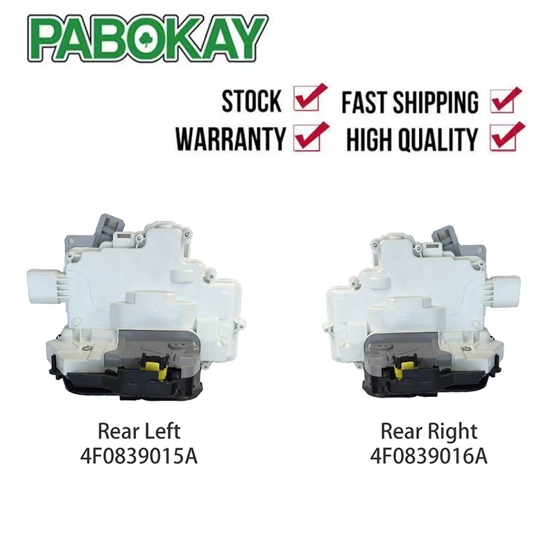 

AP01 Rear Left/Right Central Door Lock Latch Actuator Mechanism For AUDI A6 C6 With 7 Pins 4F0839015A 4F0839016A