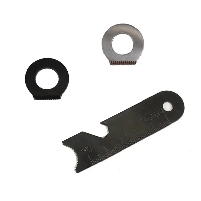 2 шт. скребок для выживания на открытом воздухе кемпинга кремневый открывания