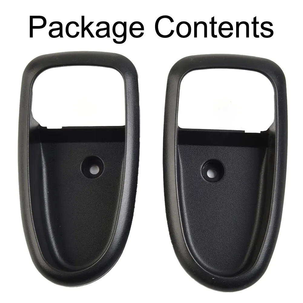 

Door Handle Trim Car Cover Bezel Right 2000-2006 2pcs Inside Interior Lack Plastic High Grade Practical To Use