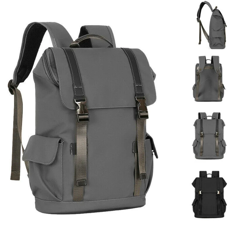 

New Schoolbag Backpack for Men Laptop Computer Causal Oxford Waterproof Business Bag