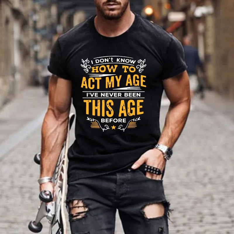 

2022 summer new foreign trade men's casual round neck short-sleeved 3D digital printing factory source of trendy T-shirt