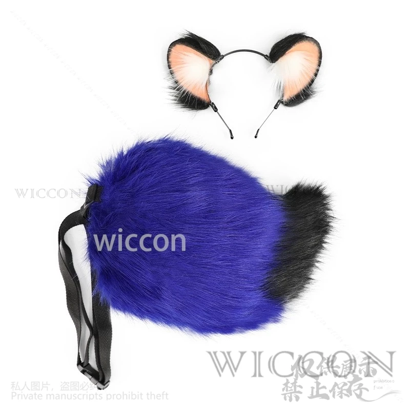 Аниме СОВЕРШЕННО НОВЫЙ ANIMAL BNA Косплей Kagemori Michiru Костюм Хвост Головные уборы