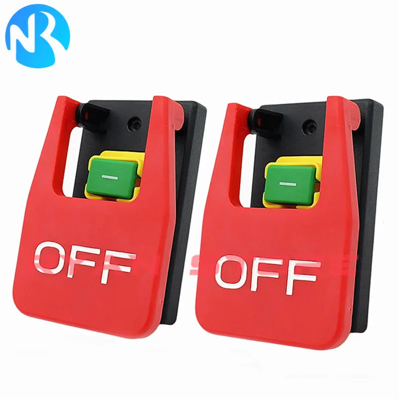 1 шт. KJD17B 16 4/5Pin настольные пилы электромагнитный кнопочный переключатель А 220-240 в