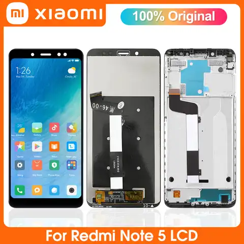 ЖК-дисплей 5,99 "для Xiaomi Redmi Note 5 Pro, сменный сенсорный ЖК-экран с дигитайзером в сборе для MEI7S,MEI7, оригинал