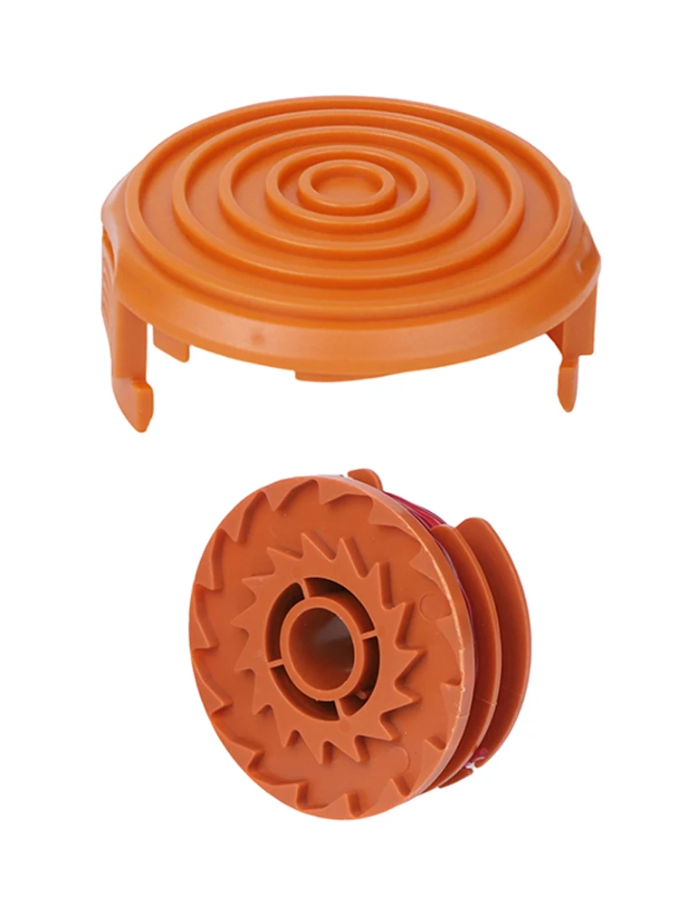 Фото Катушка и крышка для триммеров WORX WG105 WG106 WG108 WG109 WG112 WG113 WG117 WG118, разработанные для максимальной эффективности №4