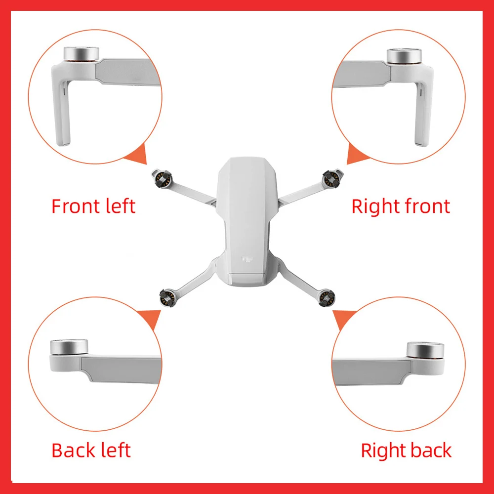 

Мини левая/правая передняя/задняя крышка ручки/средняя рамка/Нижняя крышка/кардан/Запчасти для ремонта двигателя для Dji Mavic Mini 2 RC Drone