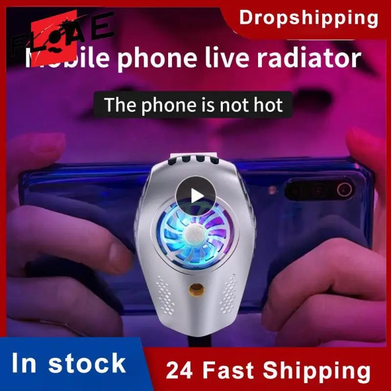 

Cell Phone Cool Heat Sink Cell Phone Radiator Game Cooler Portable Semiconductor Mobile Phone Cooler Rgb Cooling
