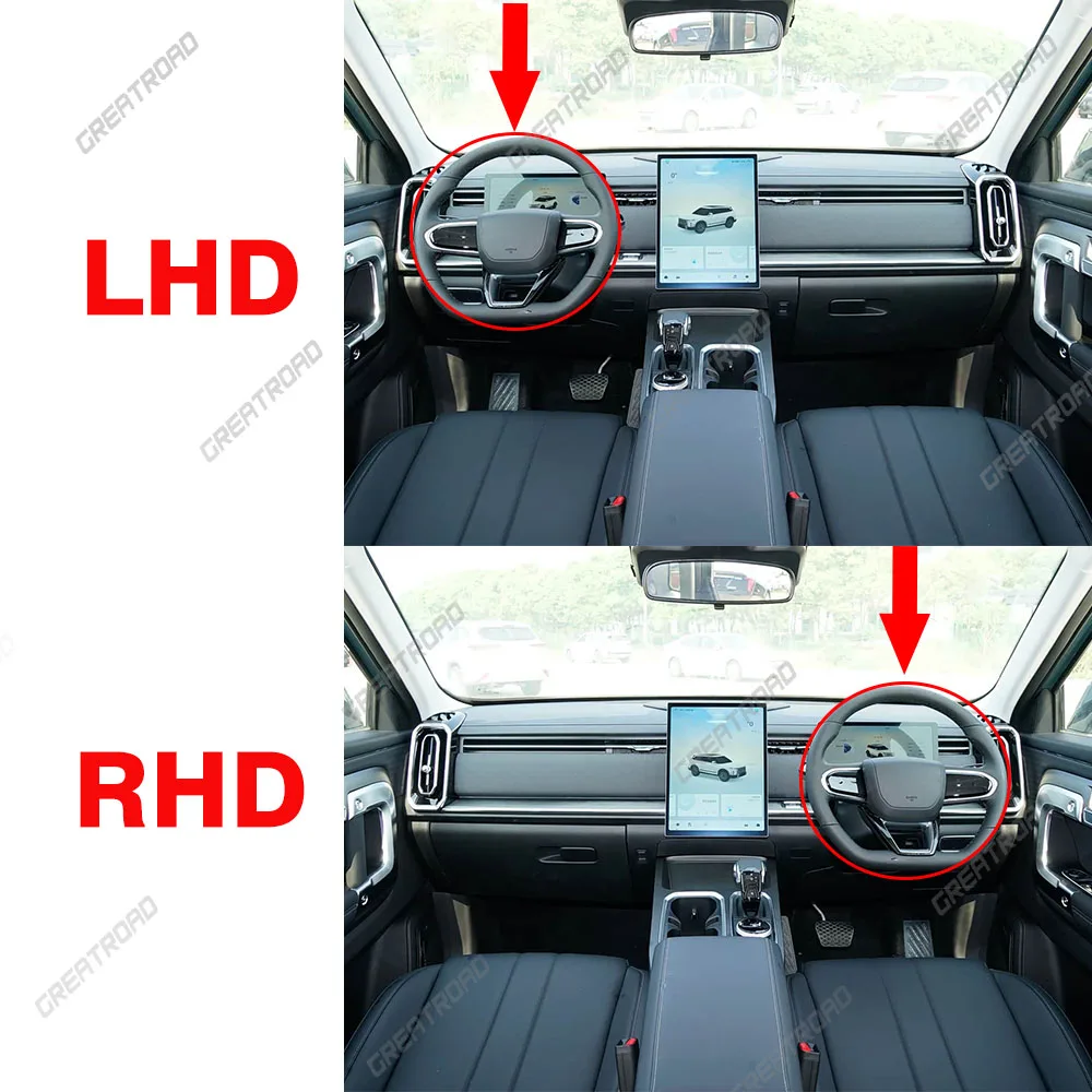 Фото Автомобильные коврики GREATROAD для MG ZS Hybrid+ 2024 2025 2026, на заказ, водонепроницаемые, для защиты пола, автомобильные аксессуары для интерьера №2
