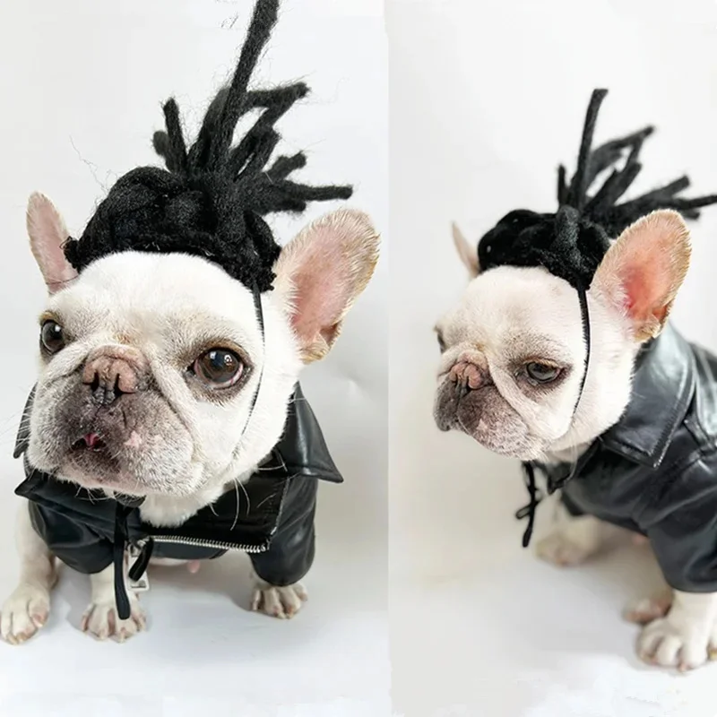 Парики для домашних животных реквизит косплея забавные собаки кошки