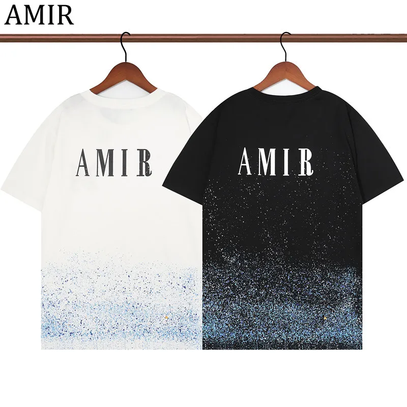 

AMIR I Summer Fashion Mens Womens Designers T Shirts For Men Amis Tops Luxurys Letter Tshirts Clothing Short Sleeved Tee
