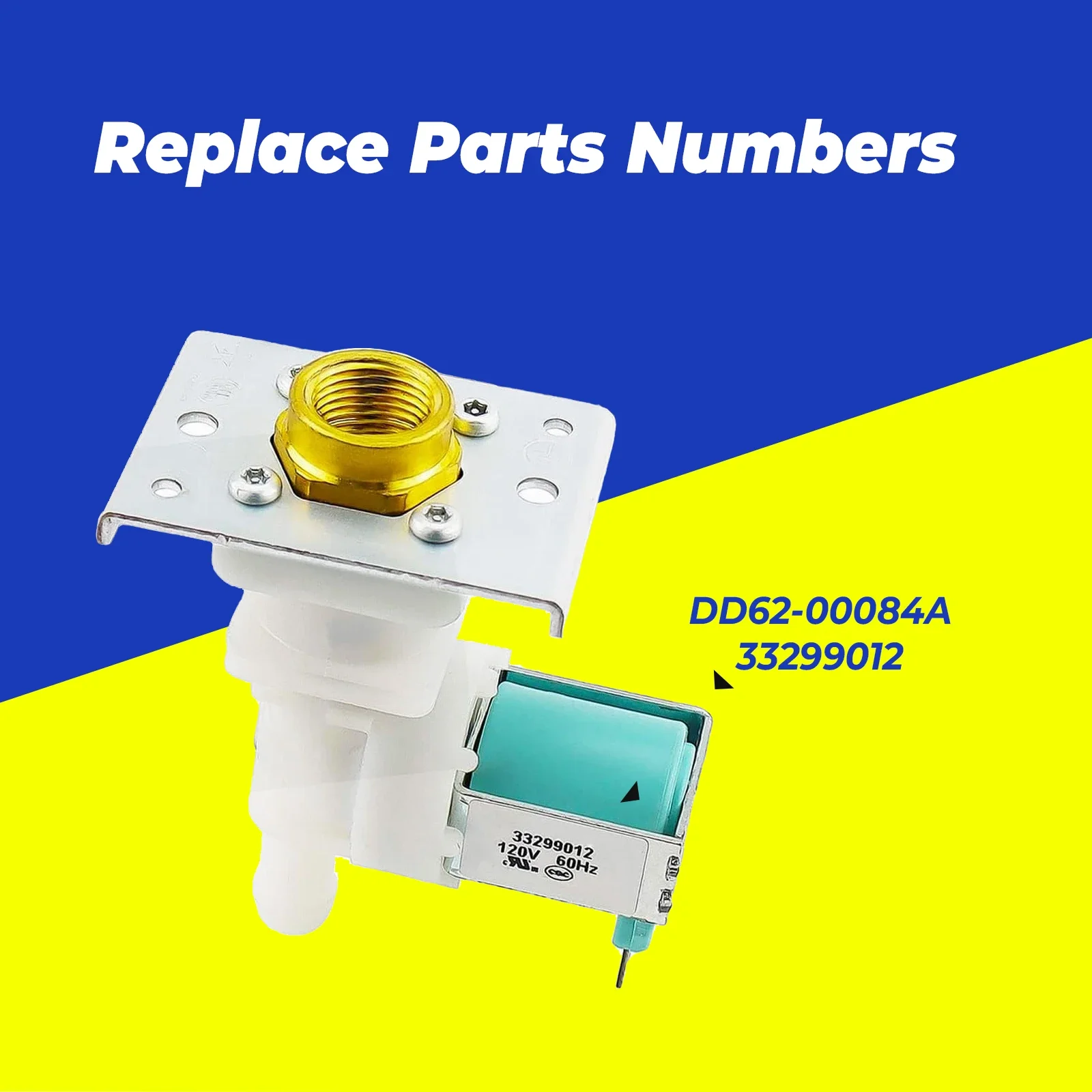 ПОДЛИННЫЙ DD62-00084A 33299012 120 В 60 Гц впускной клапан воды для посудомоечной машины