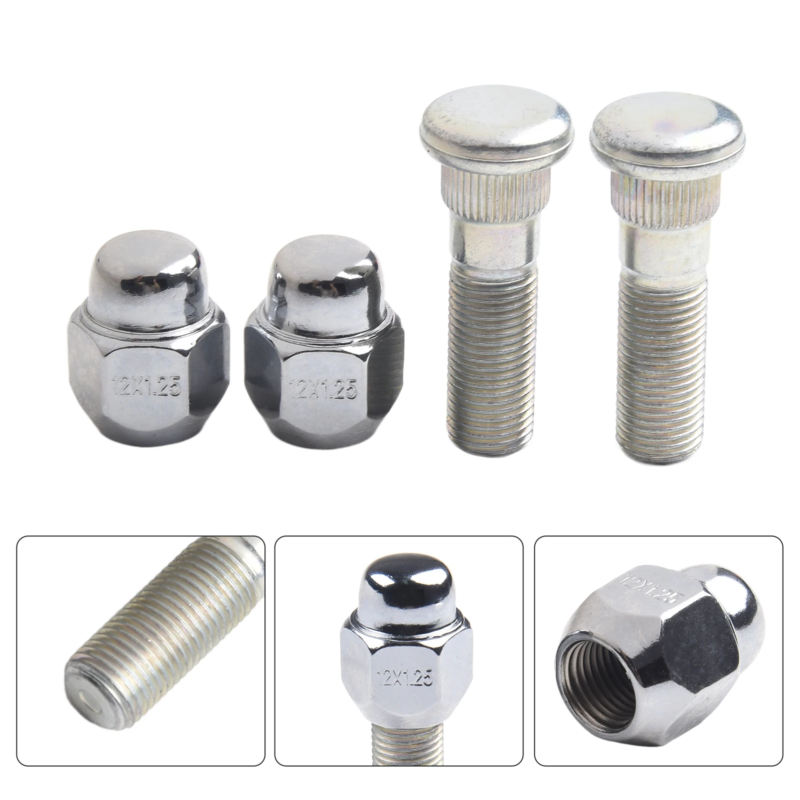 Комплект болтов и гаек ступицы колеса M12 * 1 25 28171AJ000 28365FE001 для Ascent 2019 BRZ 2013-2019 Impreza WRX
