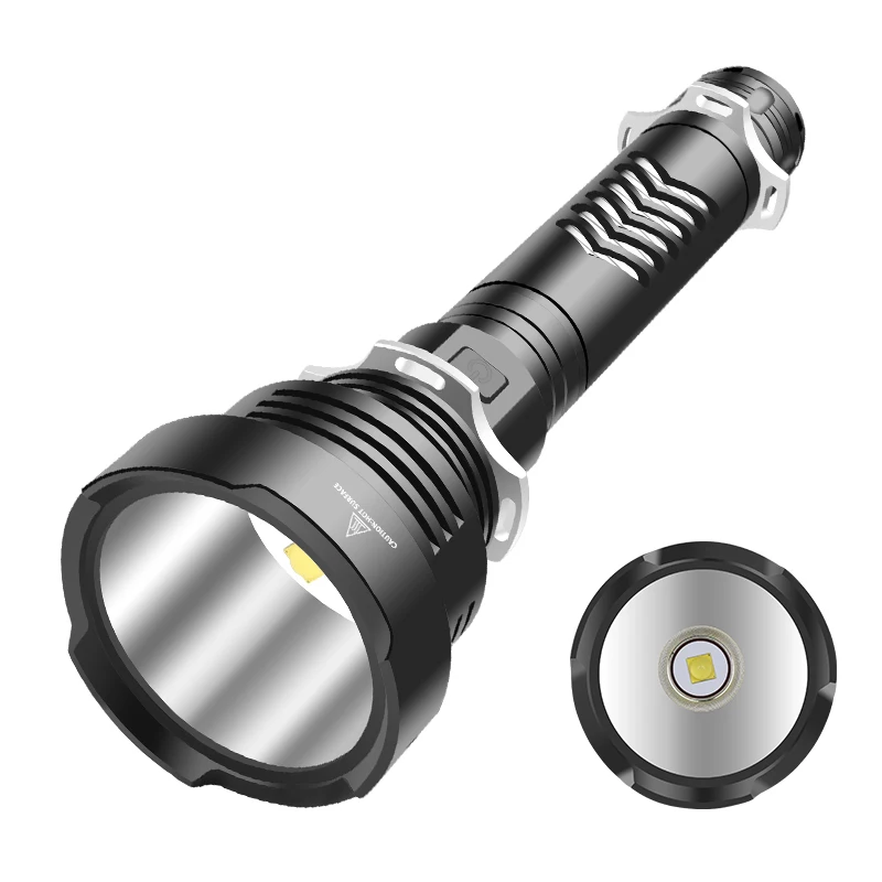 

Flashlights XHP90 Multi-function Glare Flashlight Strong Light USB Long-range Aluminum Light Cup Flashlight Torch Tactical Light