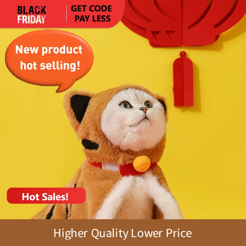 Zeze @ Cute Tiger Зимняя теплая одежда для домашних животных британская короткая