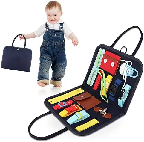 

Доска Монтессори игрушки для малышей мероприятия сенсорные игрушки для дошкольного обучения платье для мелкой моторики обучающие игрушки