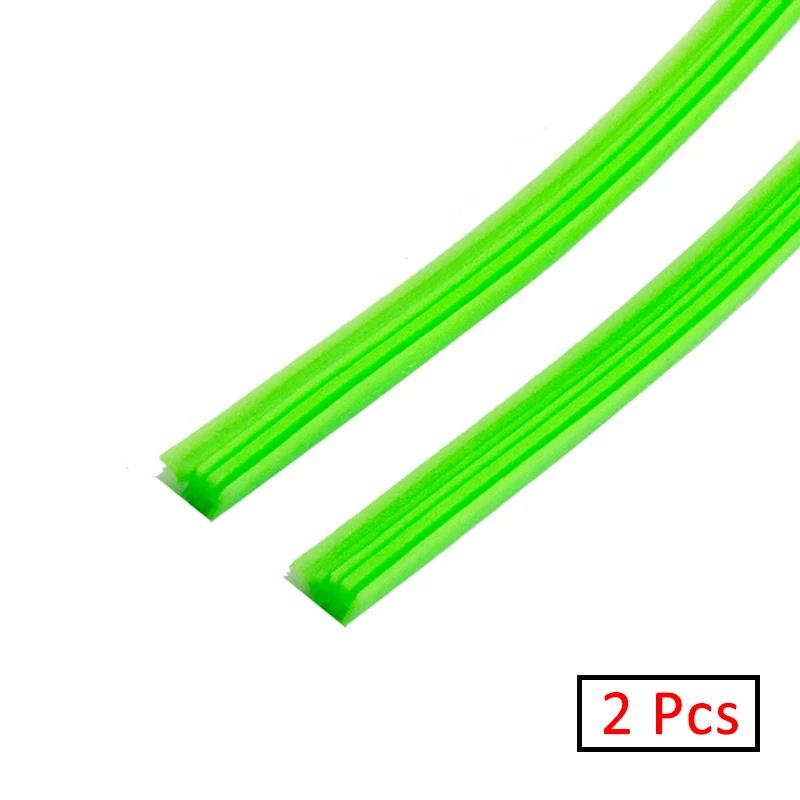 2 шт., силикагель без костей, автомобильные щетки стеклоочистителя, сменные полоски для ветрового стекла 6 мм, 26 дюймов, 28 дюймов, 30 дюймов, 32 дюйма, автомобильные аксессуары для лобового стекла