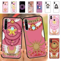 yinuoda card captor sakuras anime phone case for redmi note 8 7 9 4 6 pro max t x 5a 3 10 lite pro