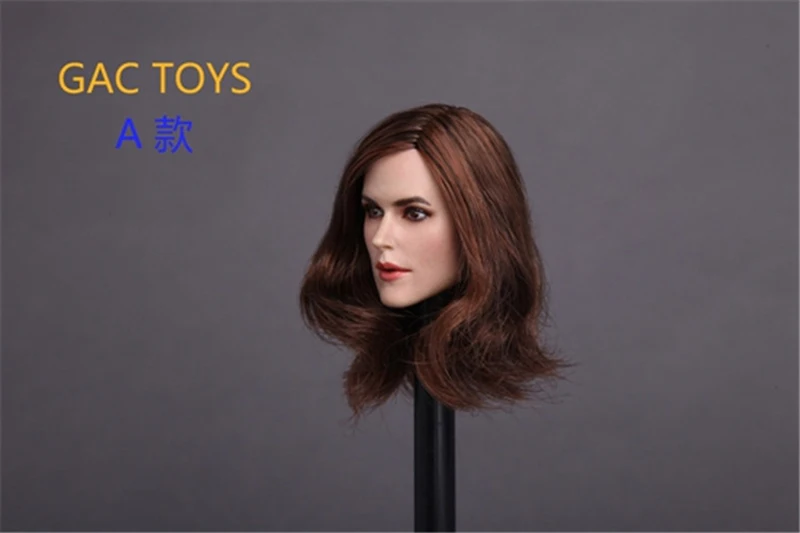 Фото GACTOYS GC007 масштаб 1/6, скульптура головы Киры Найтли для 12-дюймовых тела, экшн-фигурки, игрушки, коллекции подарков №3
