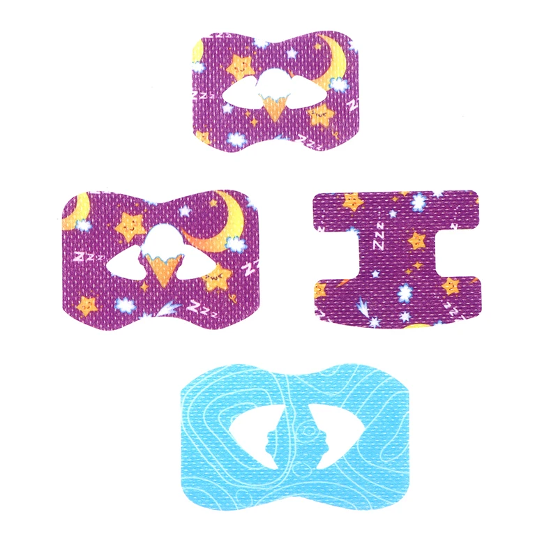 20 шт./коробка наклейки против храпа для детей и взрослых