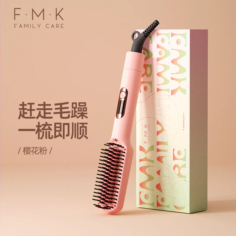 

Прямая расческа, не повреждает волосы, Ho использовать для удержания аниона, бигуди, бигуди и выпрямитель, двойного назначения выпрямитель д...