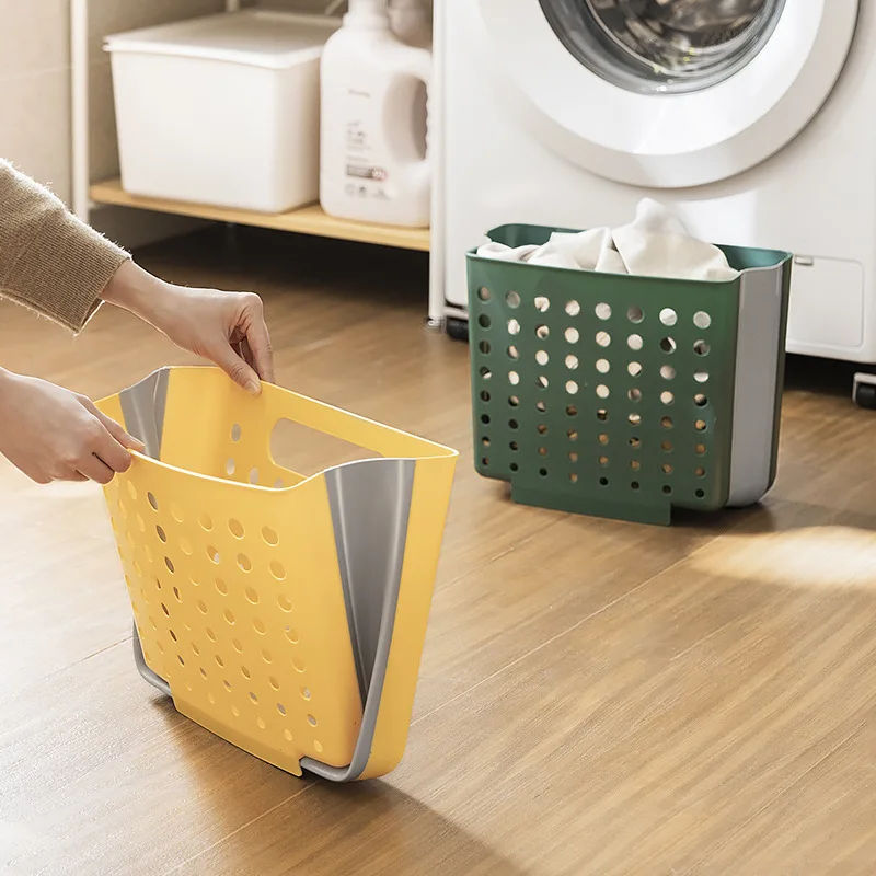 

Домашний Органайзер для полотенец, игрушек, контейнер для хранения, настенная корзина для белья, складная корзина для хранения