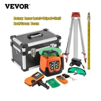 vevor 360 rotary laser level 500m range self leveling vertical horizontal cross line measurement instruments construction tools