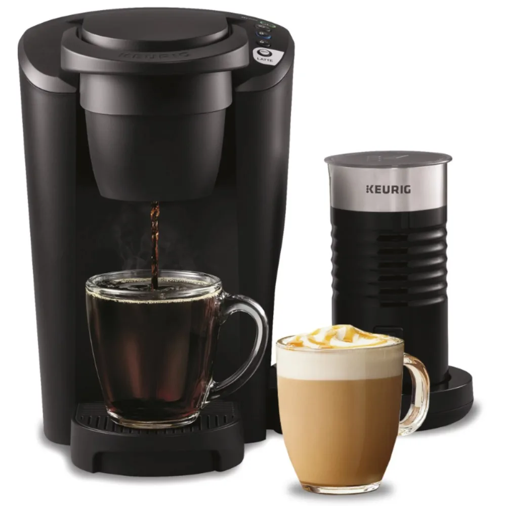 

Keurig K-Latte Single Serve K-Cup Coffee with Milk Frother Latte Maker Coffee Makers Intelligent Startup Coffee Machine