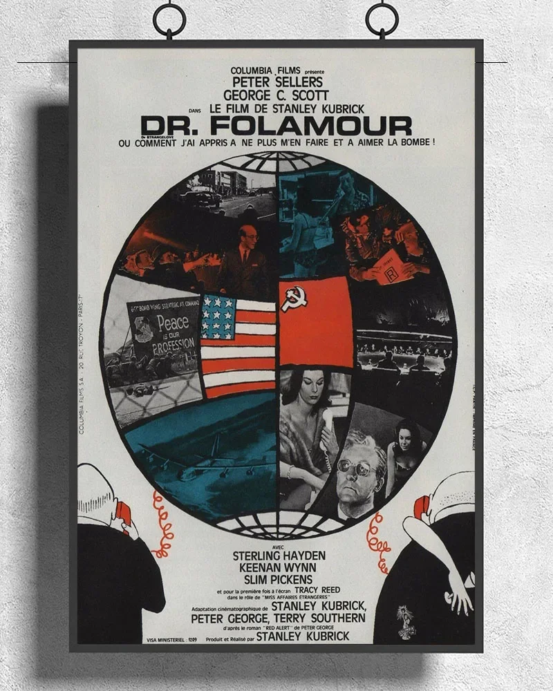 L213 DR. STRANGELOVE Movie Classic 01 шелковая ткань постер художественный декор домашняя