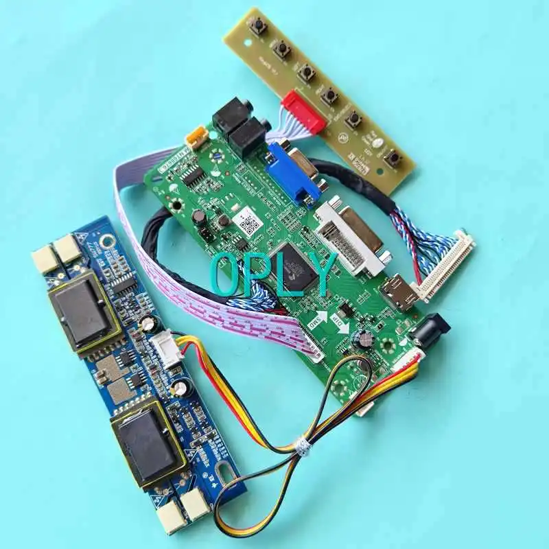 

For CLAA170EA02 CLAA170EA07 Laptop Monitor Screen Driver Board HDMI-Compatible VGA DVI 4CCFL LVDS 30-Pin 17" DIY Kit 1280*1024