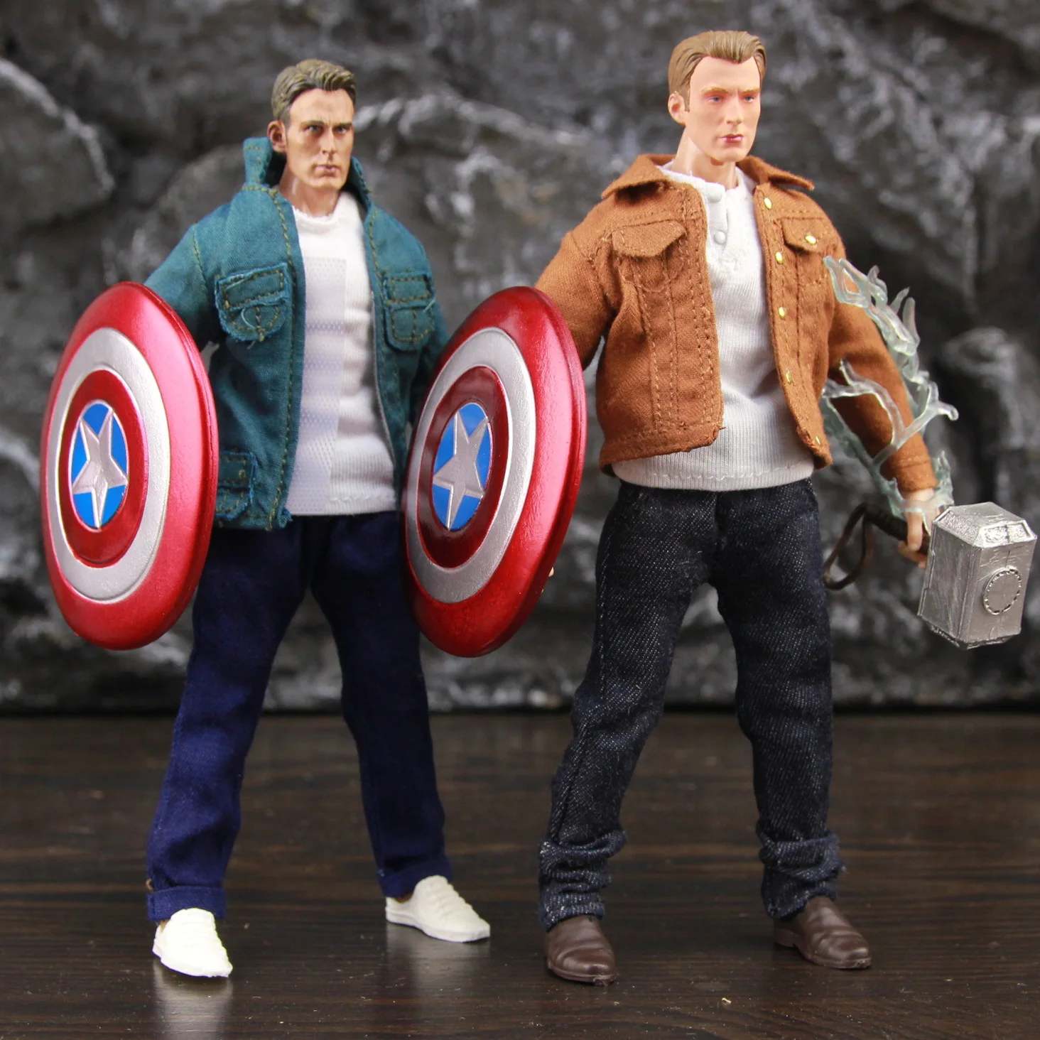 Young Chris Captain America 2 The Winter Soldier Avengers 4 Endgame One:12 1:12 Clothing Toys
