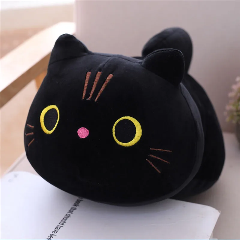 

24cm Kawaii Soft Cat Plush Toys Sofa Decor Cute Stuff Doll Stuffed Cartoon Animal Doll for Kids Baby Girls Lovely Birthday Gift
