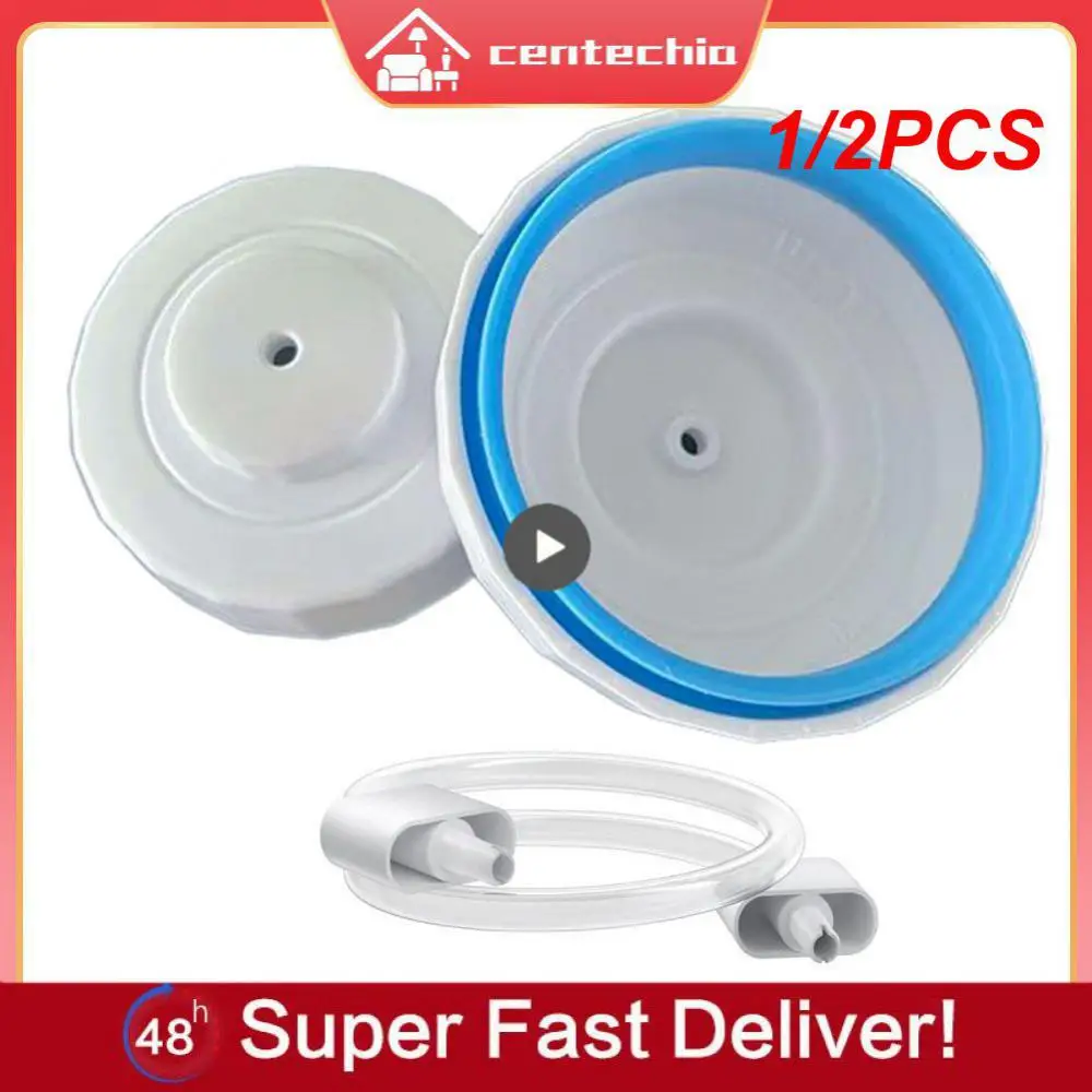 

1/2PCS Jar Sealer For FoodSaver Vacuum Sealer With Accessory Hose For Wide Regular Mouth Mason Jars Portable Hand Vacuum Pump