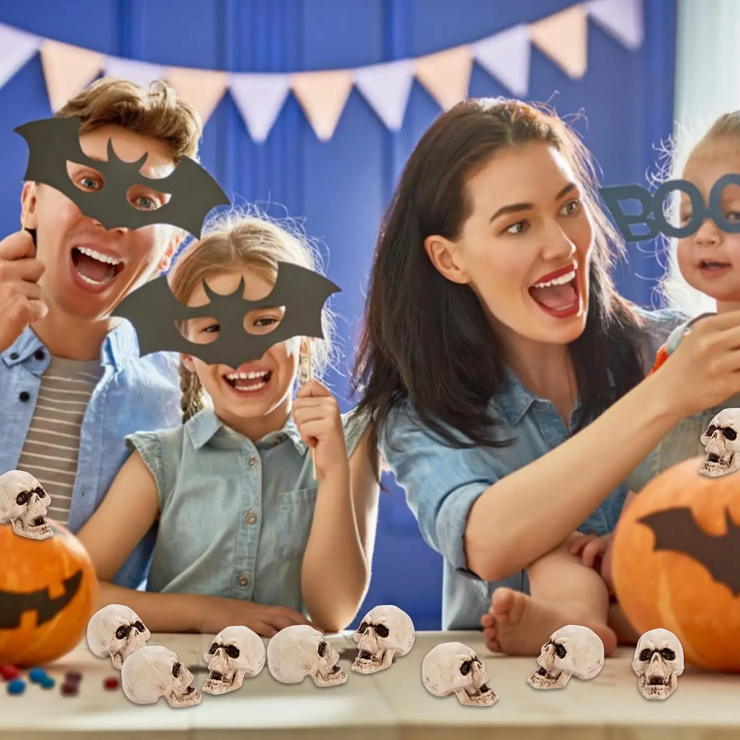 Сумка Setchaya на Хэллоуин с требованиями черепа и призраков для украшения комнаты