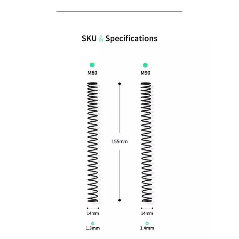 M80 Spring M90 импортируется из Японии низкая пусковая нагрузка усталостная