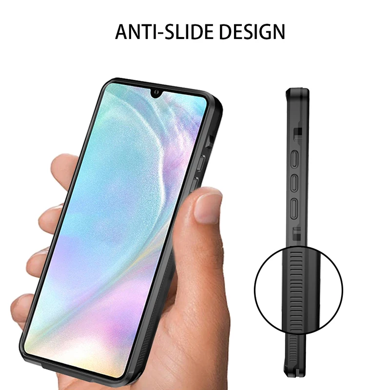For Huawei P30 Pro Waterproof IP68 Diving Swim Proof Dustproof Phone Case for Huawei P30Pro Full Sealed Outdoor Sport Coque