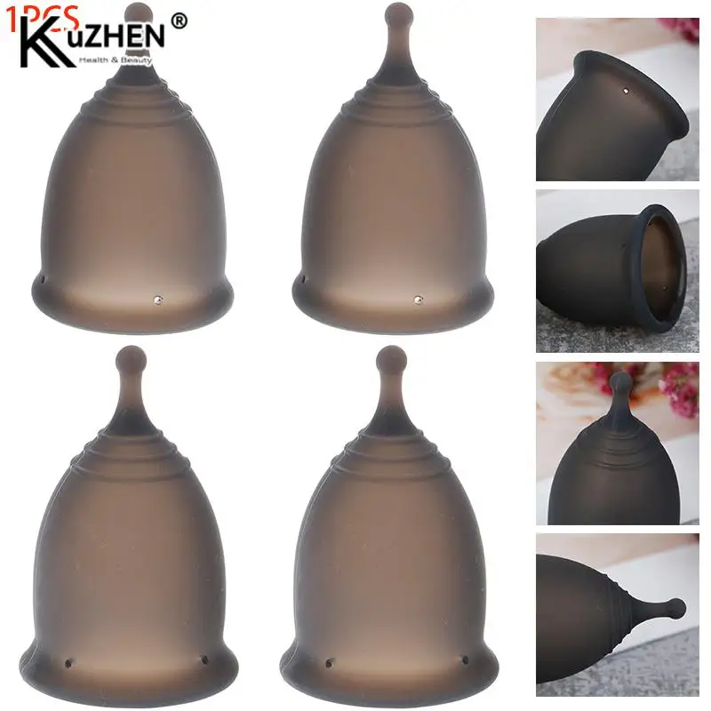 

1PC Menstrual Cup Women Feminine Hygiene Medical 100% Silicone Cup Menstrual Reusable Lady Cup Collector Menstrual Period Cup